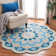 Novelty Hand Tufted Wool Geometric Rug