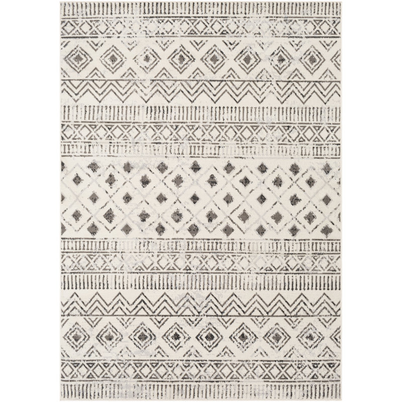 Moreland Southwestern Indoor Rug, Rectangle 6'7" x 9'