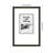Dramatic Exit by Megan Ryan Framed Wall Art Print