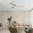 52" Solid Wood Blades Ceiling Fan With Light & Remote Control-631919938-631919937