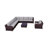 Biles Wicker Fully Assembled 7 - Person Seating Group with Cushions-143425727