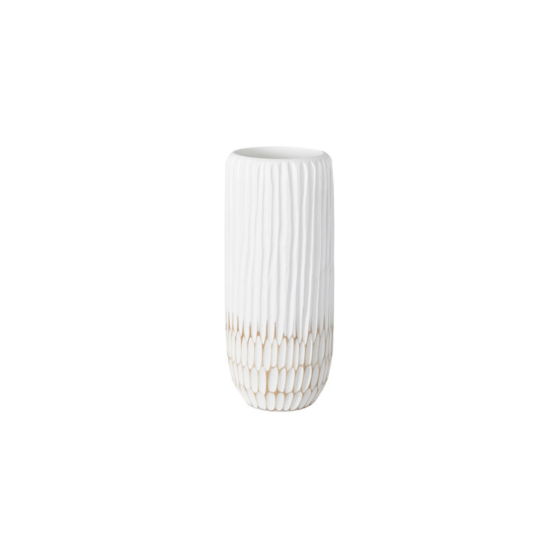 Lacuna Vase,  14"H x 6" W x 6" D