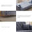 71 Inch Convertible Love Seat Sofa,Suitable For Small Living Room, Bedroom, Office-559204603