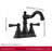 Centerset 2-handle Bathroom Faucet with Drain Assembly-87982044