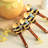 Ceramic Bee And Honeycomb Measuring Spoons Set For Dry Or Liquid With Measuring Cup Set, 4 PCS Kitchen Measuring Baking Spoons Cooking Measuring Spoons