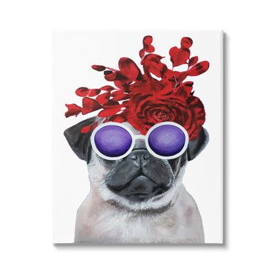 Décoration murale pour enfants carlin dog Thirlby