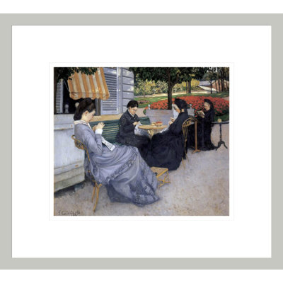 Portraits in the Country par Gustave Caillebotte, impression giclée encadrée