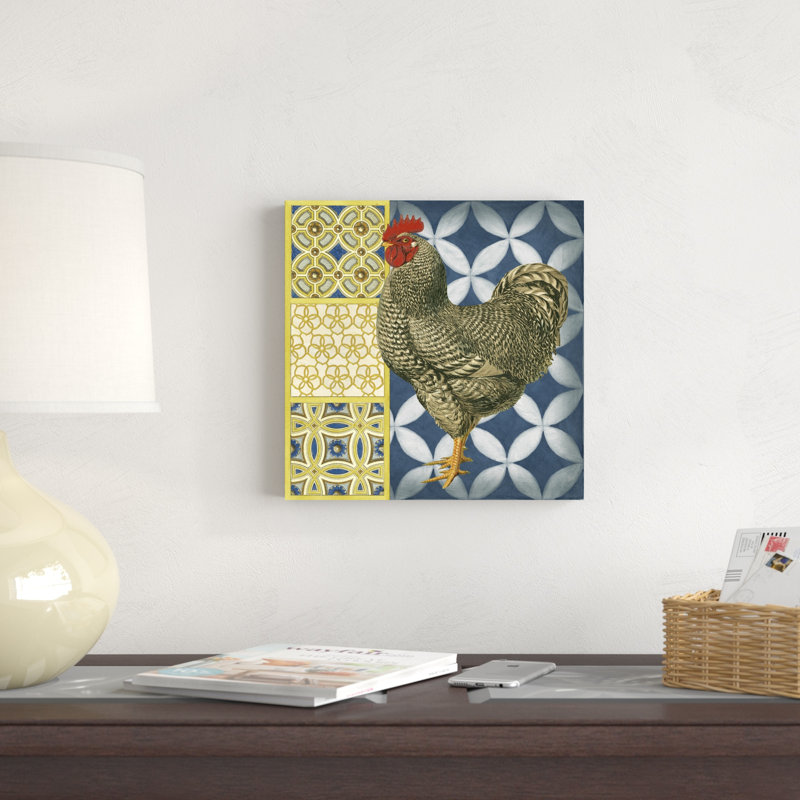 Classic Rooster II, H 12 po x l 12 po x P 1,25 po