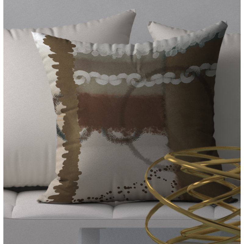 Housse et insert de coussin carré Galore, H 24 po x l 24 po