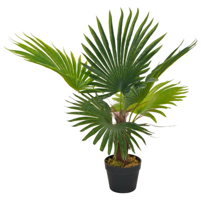 Boden-Kunstbaum Palme im Topf