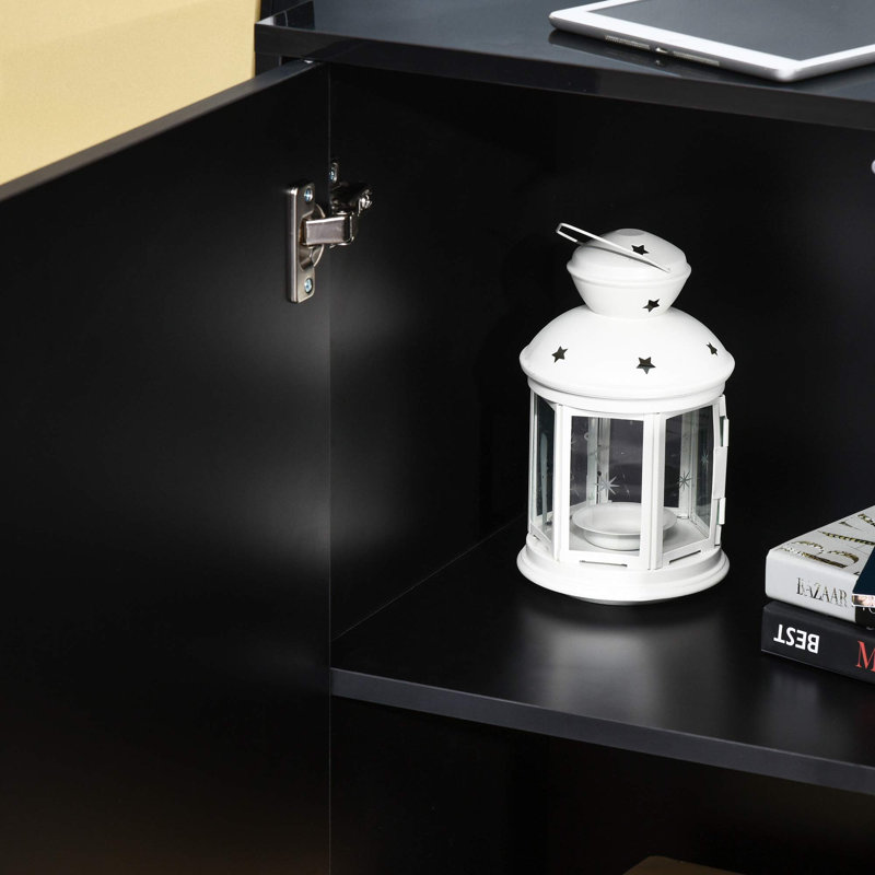 Tethys 117cm Sideboard, Black