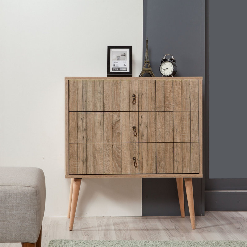 Commode 3 tiroirs 31,5 po Borrero
