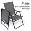 Ensemble de 2 chaises pliantes Kimyatta-637410942