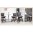Swivel Upholstered Counter Stool-100391203
