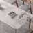Rectangular rock slab simple modern dining table-102374210