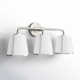 Marietta 3 Light Frosted Vanity Light