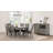 Dennard Expandable Dining Table with 2 Storage Drawers & Leaf