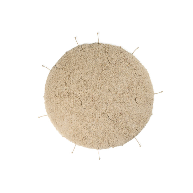 Mom, I want to be an astronaut Washable Rug Moon Multishape 3' 3" X 3' 3"