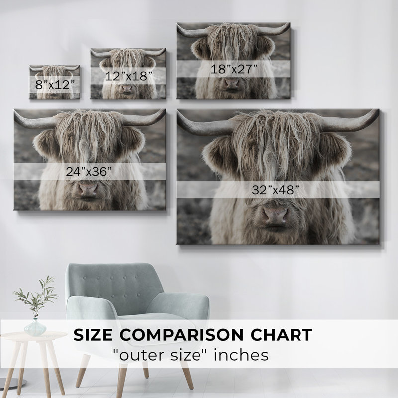 Highland Skye-Gallery Wrapped Canvas, 12" H x 18" W