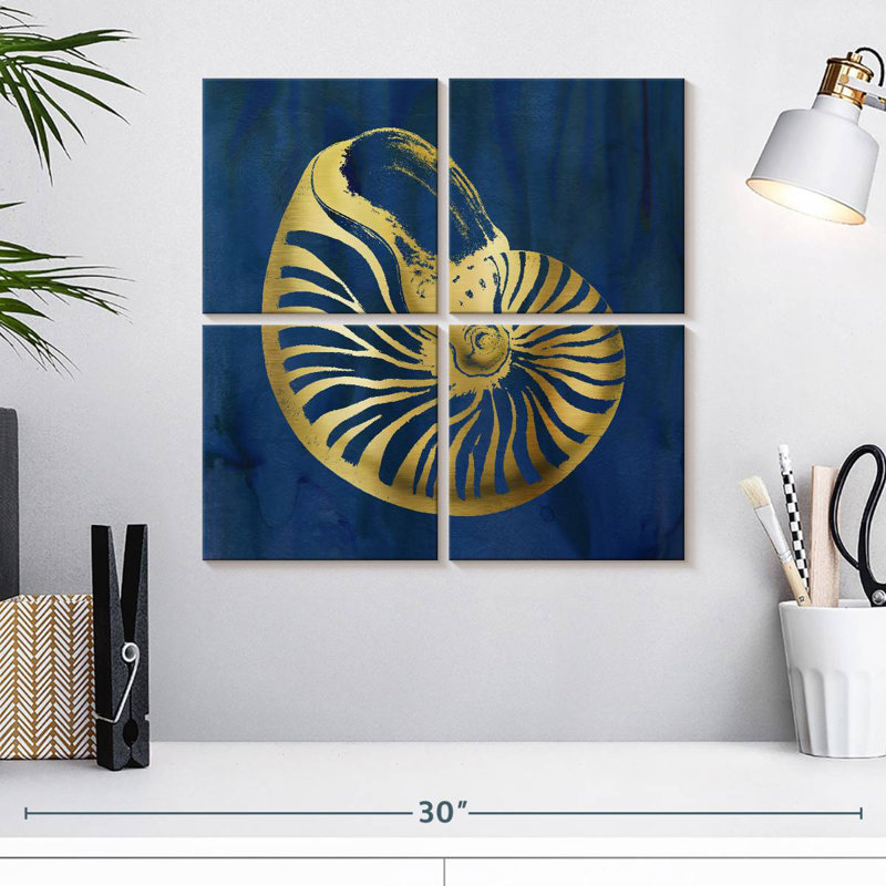 Aletra Indigo Sea Treasure IV, H 18 po x l 18 po