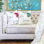 Coussin Christmas - coussin carré en coton 20 po x 20 po avec motif de bonneterie verte et ensemble de 2 insertions-124861976-124861977