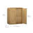 Tenley Solid Wood Wall Cabinet with Adjustable Shelf and Recessed Pull Channels for Bathroom or Kitchen Storage-712535018