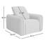 Fauteuil inclinable rembourré Bayne-106057671