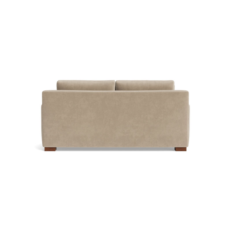 Catalina Loveseat (70"), Velvet - Beige