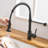 Commercia With Pull Down Sprayer, Single Handle Singlaucet