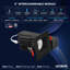 Luxrite 3 po Éclairage encastré à DEL sans cadre avec garniture carrée noire interchangeable, 5CCT, CRI90, 15 / 20W, 1450 / 2100LM, à intensité variable, faisceau de 60 °, calibre humide-130734895
