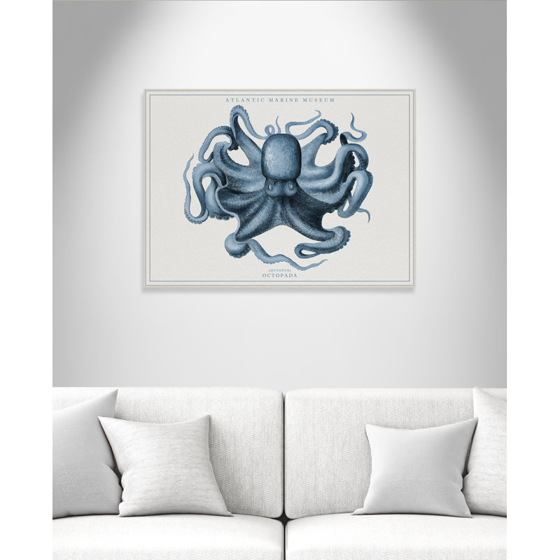 Octopus II, Atlantic Marine Museum, H 36 po x l 40 po x P 1,38 po, Toile