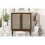Meuble-lavabo de 30 pouces avec portes en bambou tissé à la main, armoire en panneau de fibres à densité moyenne et conception à fermeture en douceur-241718911