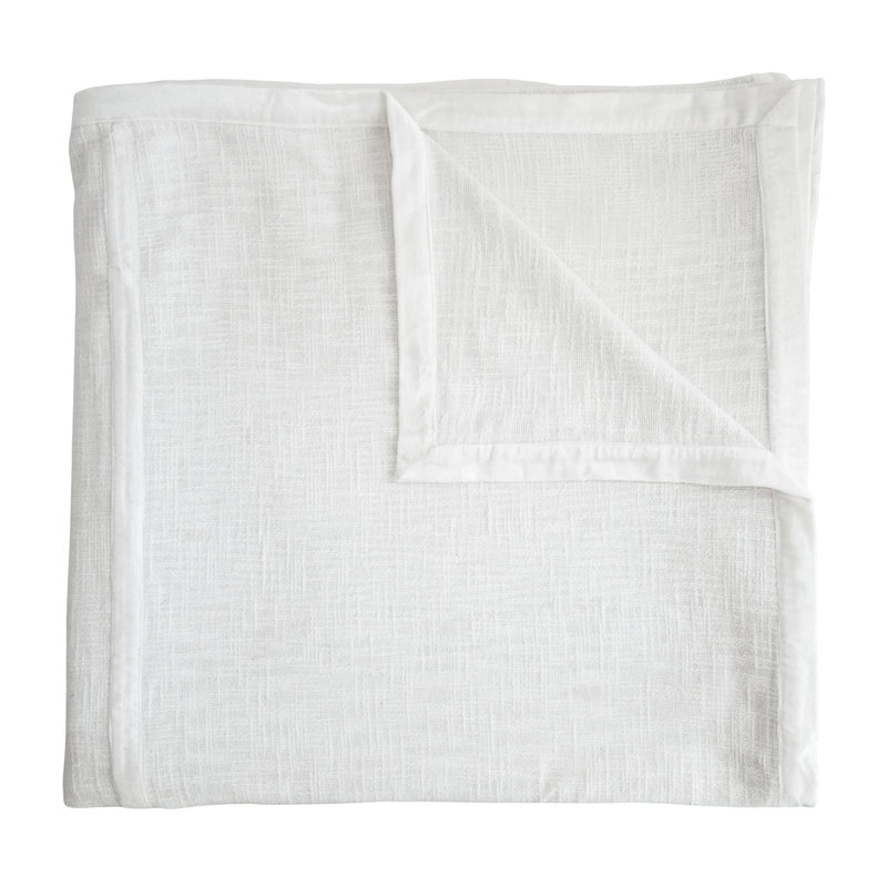 Chunky Coverlet, Queen Coverlet, Biscotti