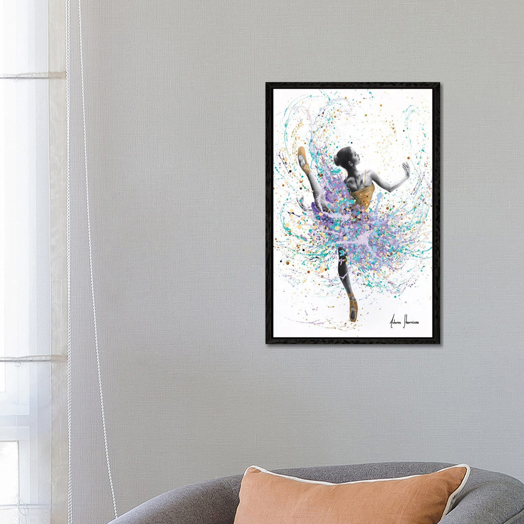 Floret Ballet von Ashvin Harrison - Galerie-verpackte Leinwand Giclée