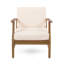 Ensemble de 2 fauteuils club Perla, crème-190157231-190157230