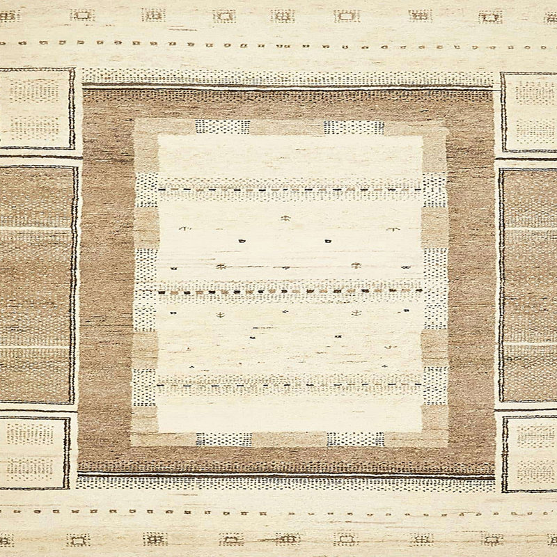 Tapis abstrait moderne 397, Carré 8 pi