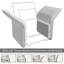 Canapé modulaire rembourré 8 pièces avec rangement Boun-1104673314