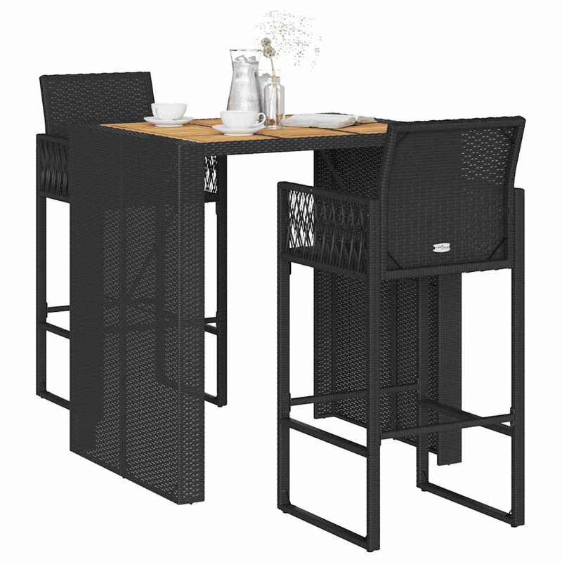 Patio Dining Set Table,, 3, 2