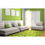 Tapis vert vache fait main Ademola-311848189