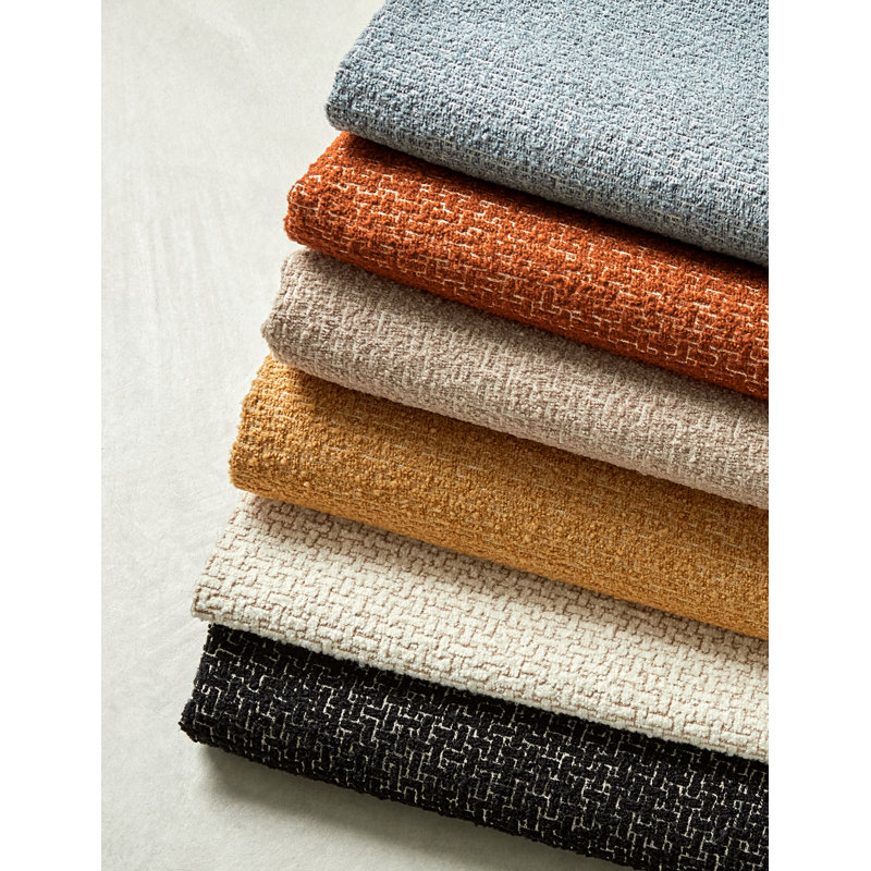 Performance Arran Fabric, Black Earth/Chalk
