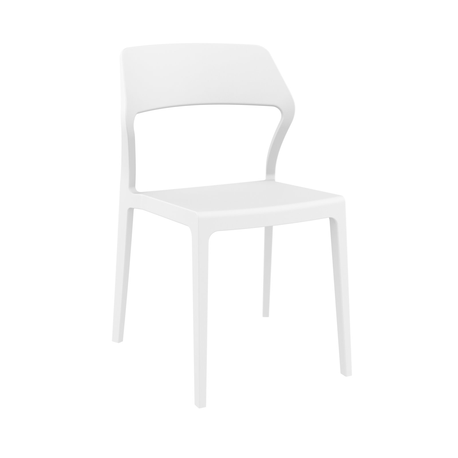 Farrah Square 2 - Person Bistro Set, White