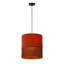 1 - Light Matte Black Drum Pendant
