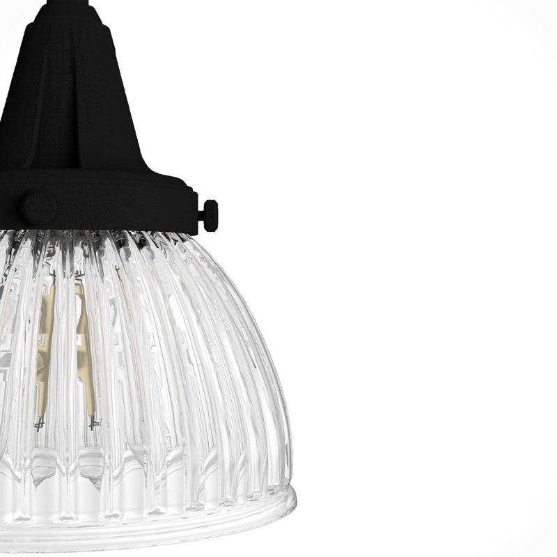 Plafonnier lustre 4 lumières Hunter Onyx Bengal Hunter, Fer naturel