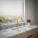 Riff Pull-Down Kitchen Sink Faucet with Three-Function Sprayhead, Single-Handle Kitchen Faucet