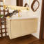 Meuble-lavabo de salle de bain 30 po avec lavabo en céramique-125515290