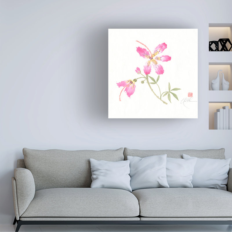 Bolognaise «Silk I» sur toile, H 24 po x l 24 po