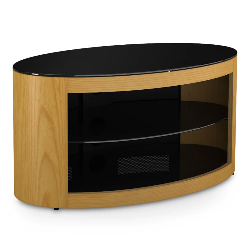 WST800BUCB TV Stand for TVs up to 40", Oak, 110cm W