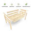 Lit de jardin surélevé en bois tels