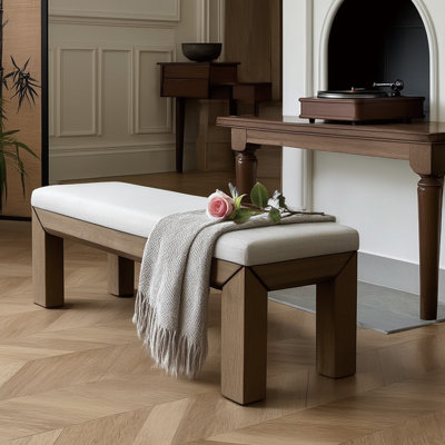 Banc rembourré en mousse Cahuilla