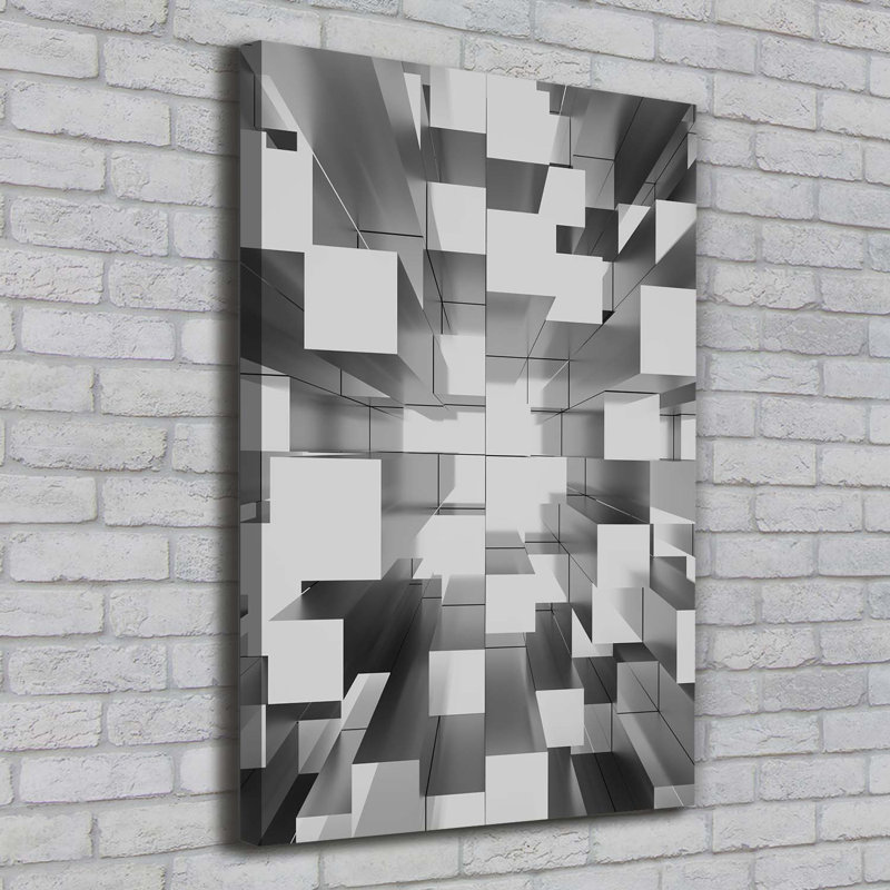 Abstraction Background - Wrapped Canvas Print